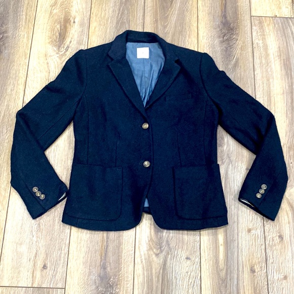 GAP Jackets & Blazers - GAP The Academy Blazer 2 Button Lined Cotton Wool Blend Sz 6